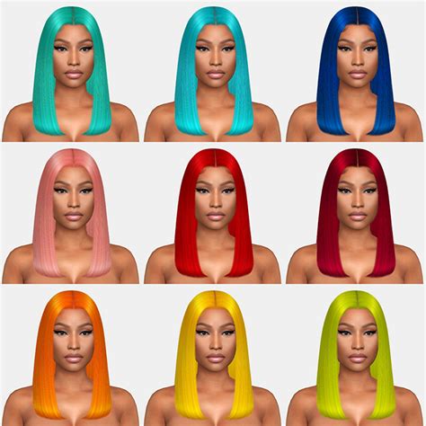 nicki hair sims 4.